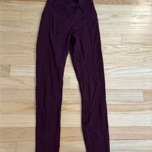 Lululemon Align High-Rise Leggings Plum Size 2| 28” Inseam